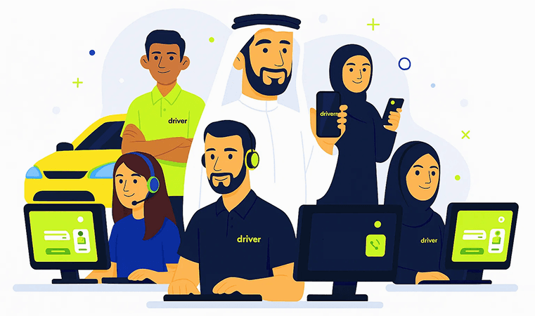 Driver Service Illustration